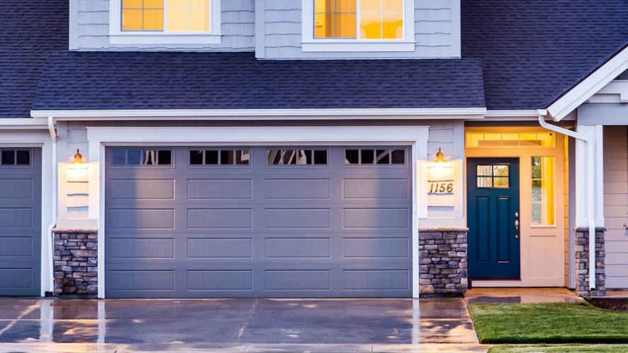 Simple Garage Door Keeps Going Up for Simple Design